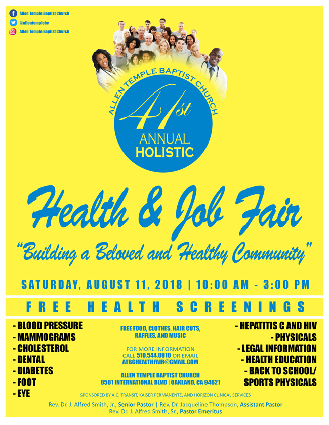 ATBC 2018 Health Fair Website