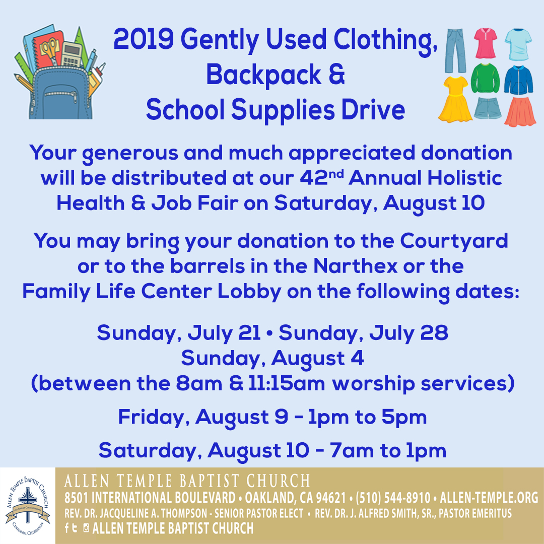 ATBC Backpack School Supplies Drive Insta Jul 19