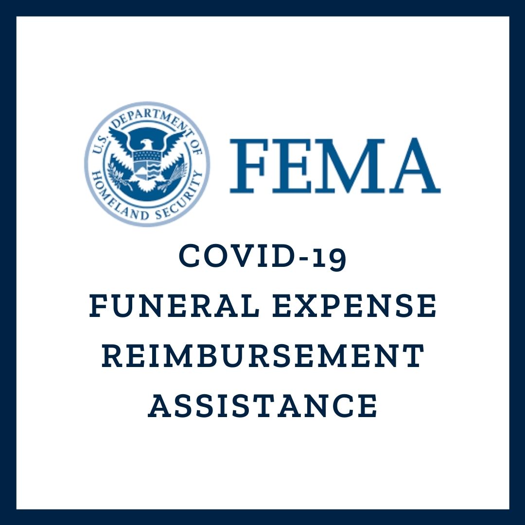 COVID 19 Funeral Expense reimbursement assistance