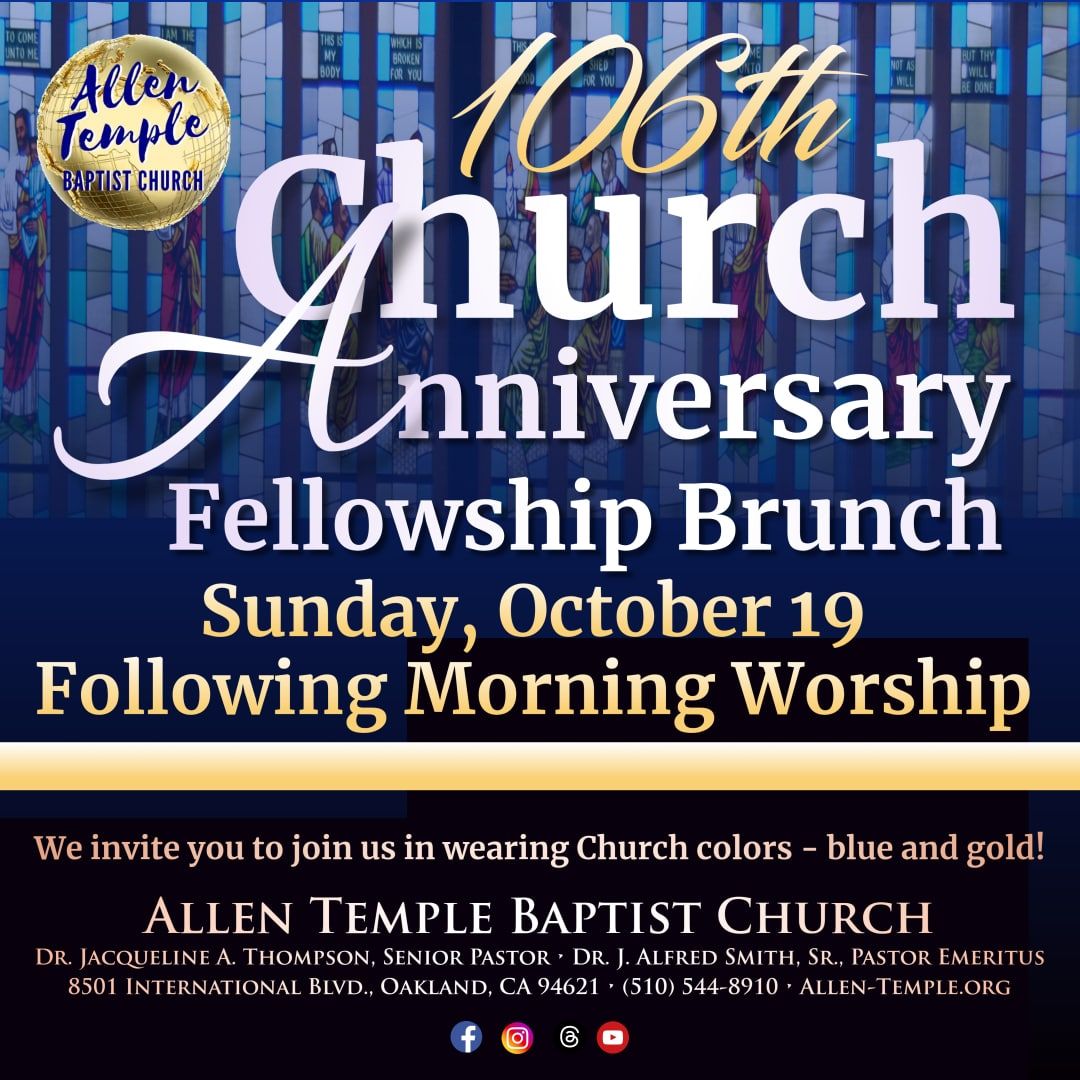 ATBC 106 Anniversary Sunday Morning 1 min