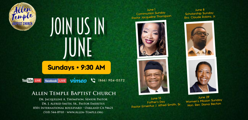 June Preaching Schedule