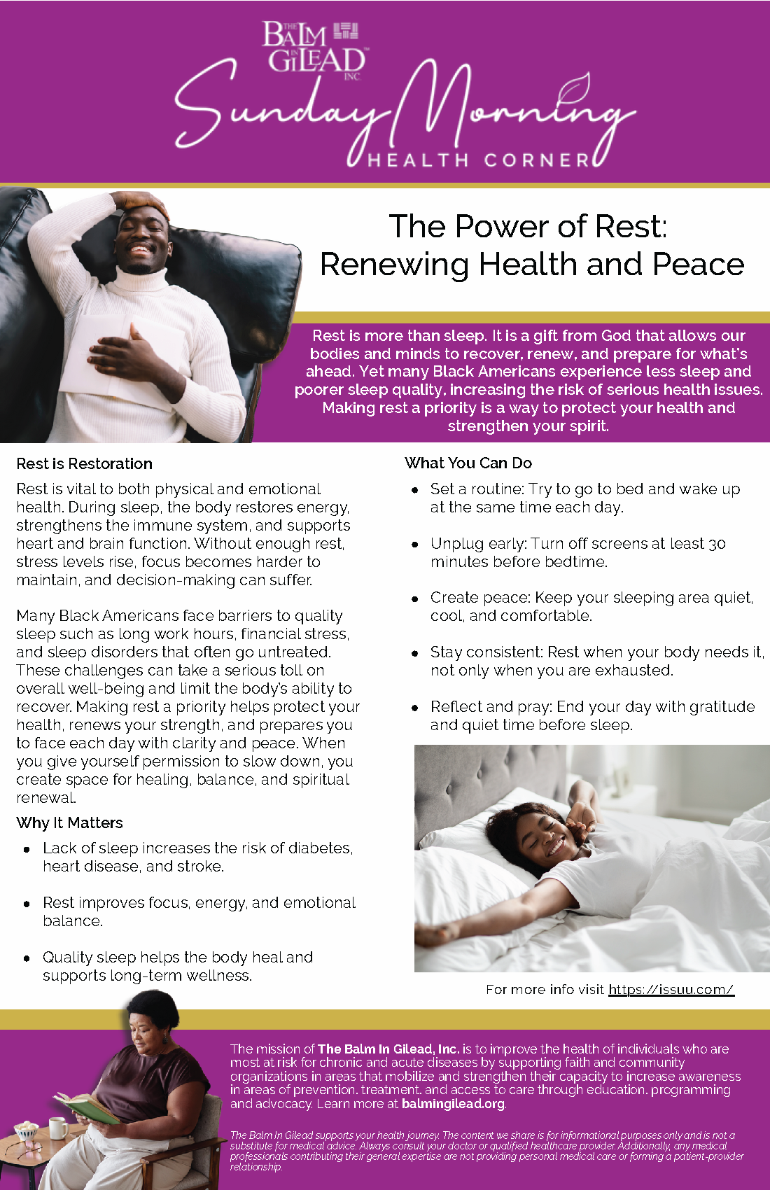The Power of Rest