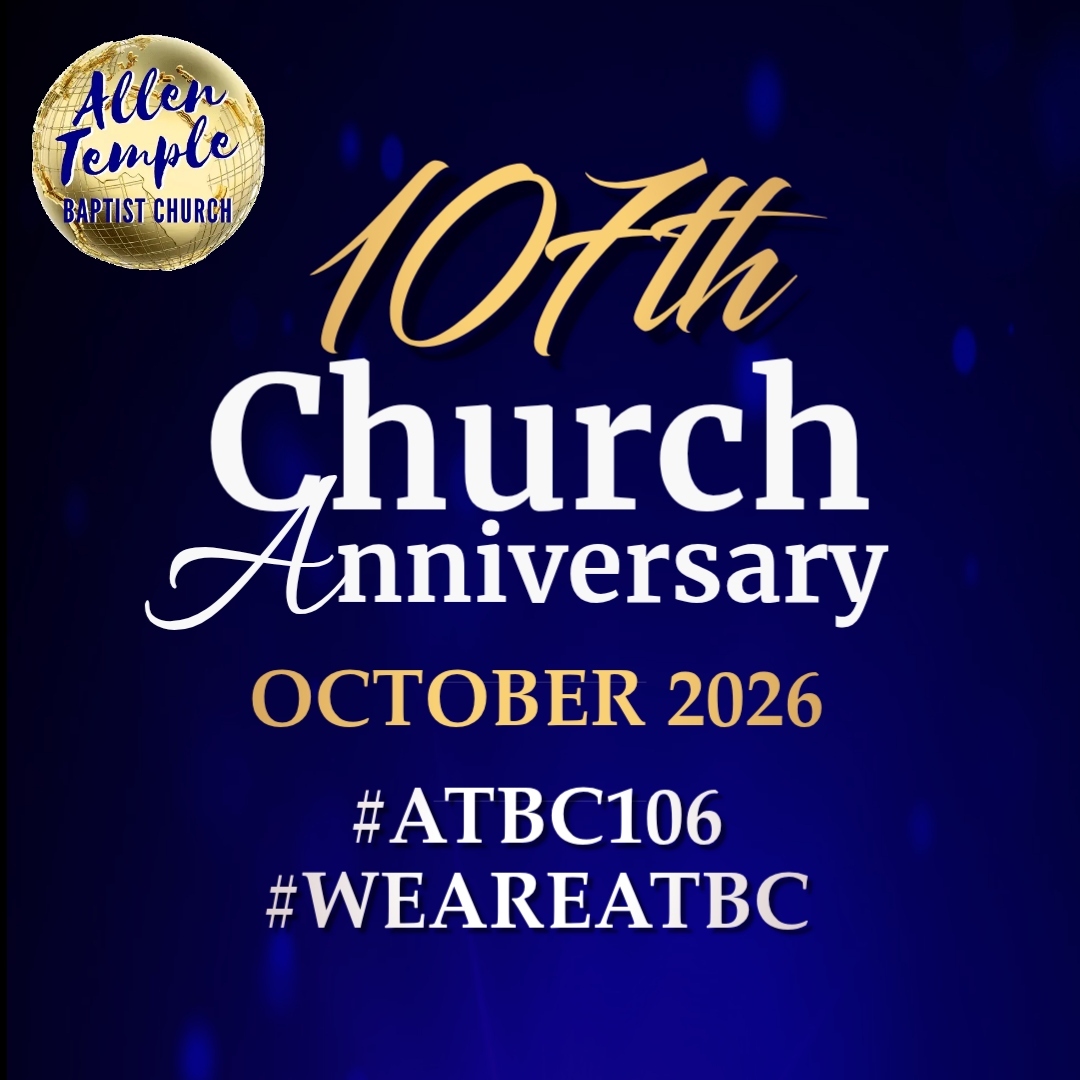107th Church Anniversary Schedule of Events
