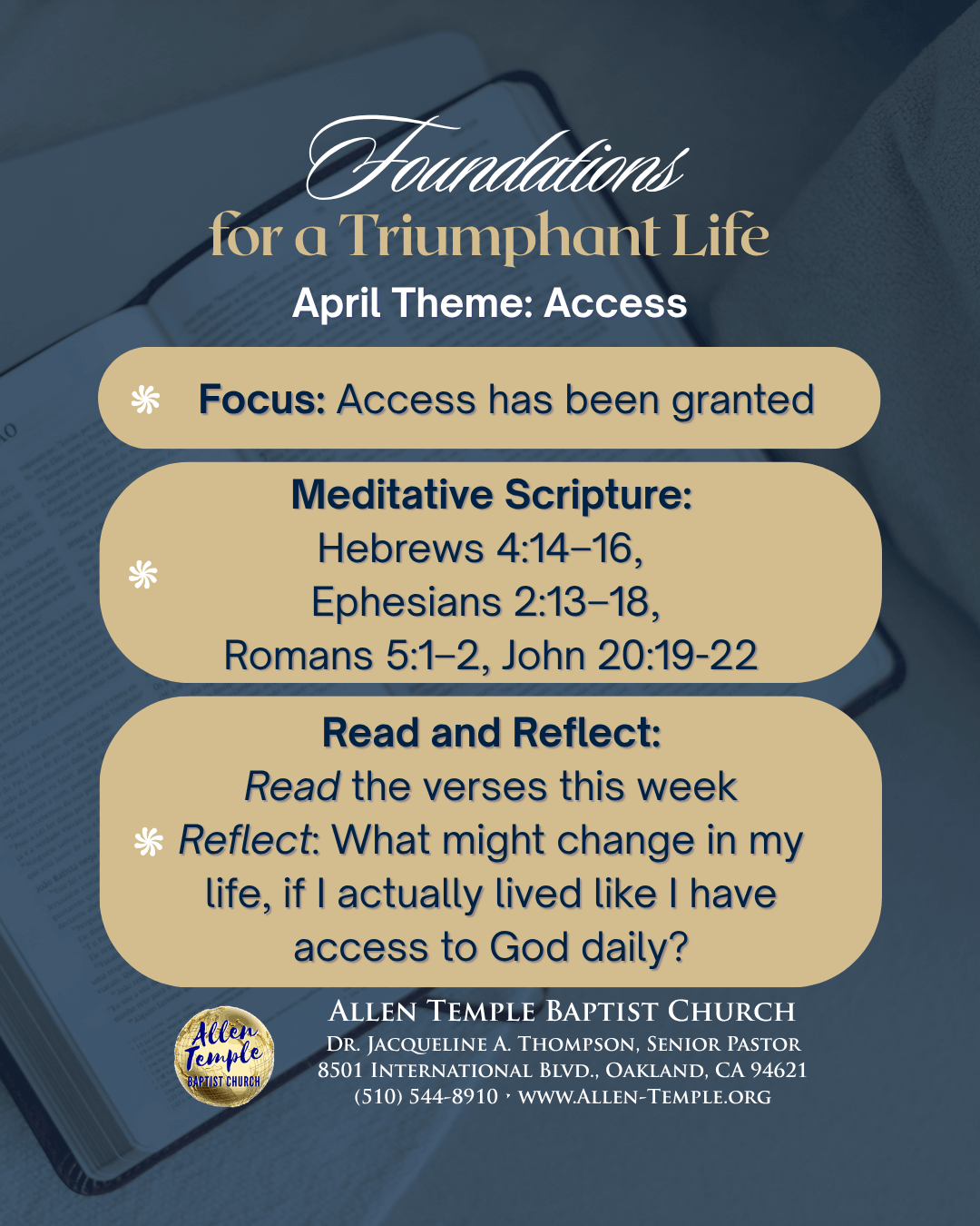 ATBC Foundations Access Apr 26 1