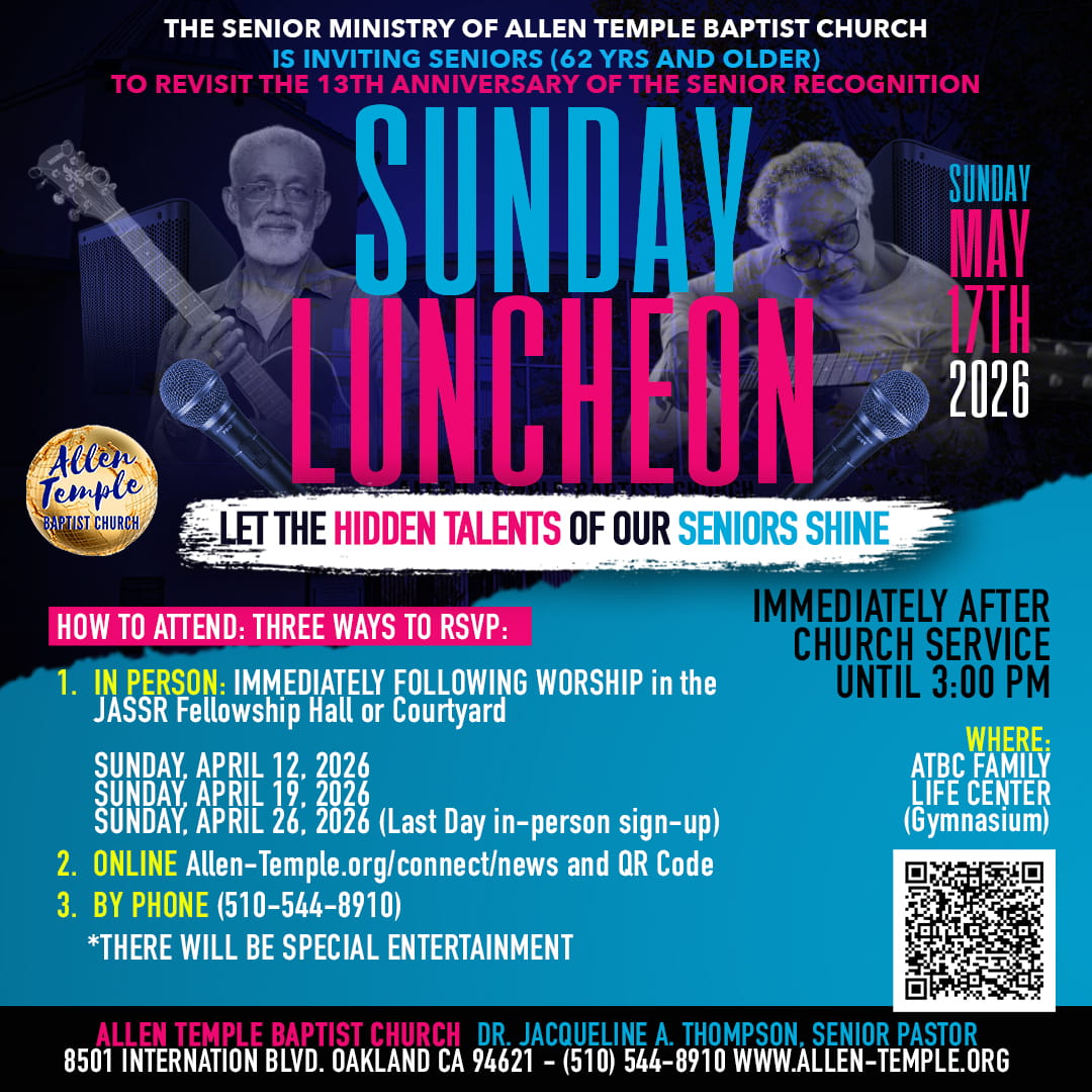 Senior Recognition Sunday