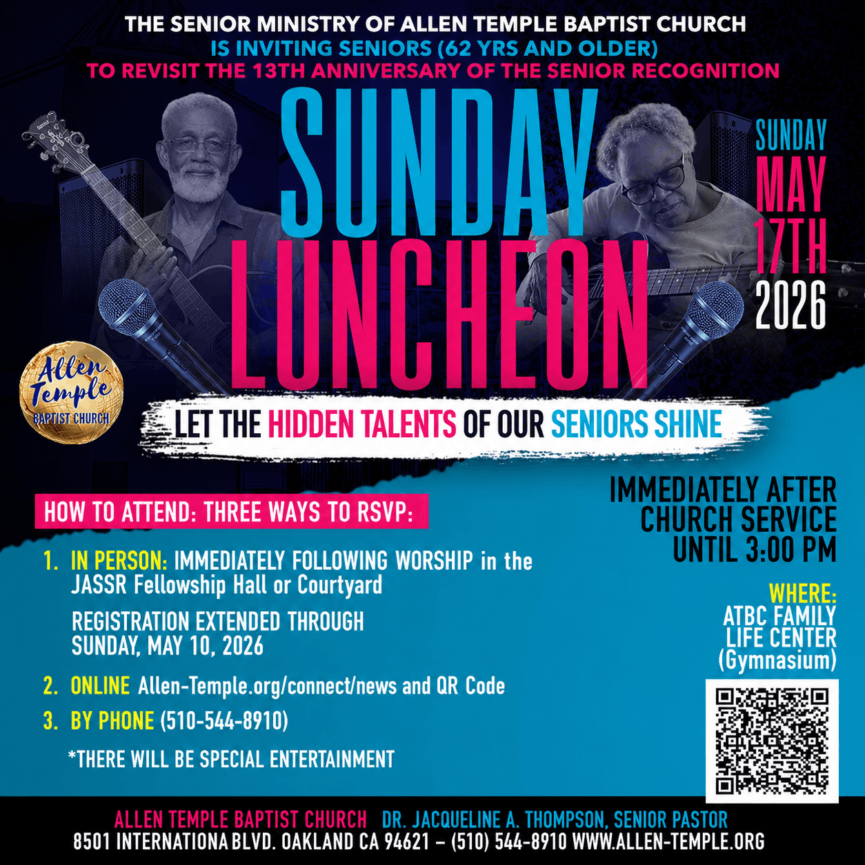 Senior Recognition Sunday