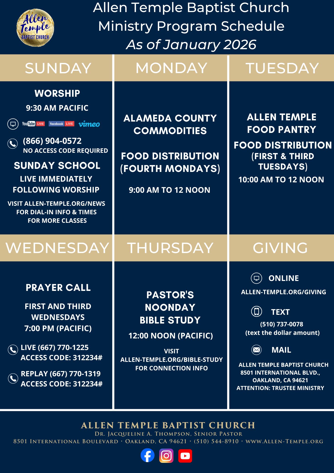 virtual ministry schedule joined jan 23