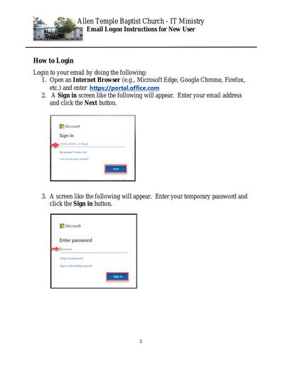 How to Login to Microsoft Office 365 Webmail