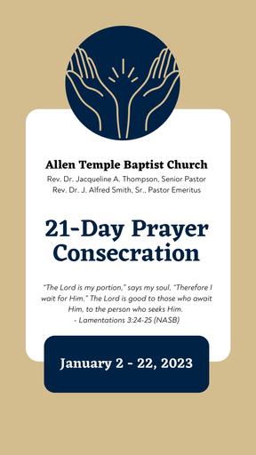 21-Day Prayer Consecration Guide Mobile Friendly